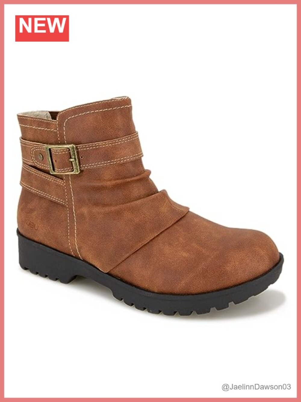 Waterproof Ankle Bootie with All Terra Traction & Memory Foam